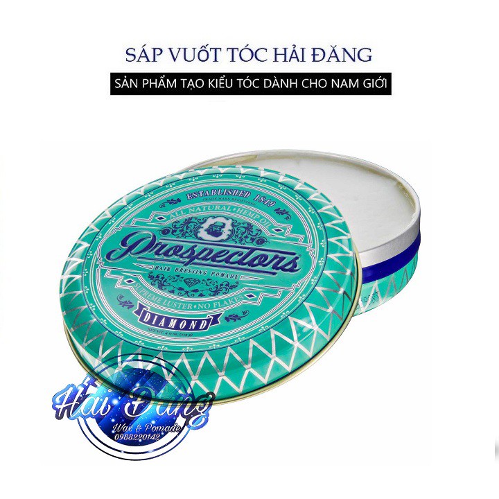 [ Chính Hãng USA ] Sáp vuốt tóc Prospectors Diamond Pomade