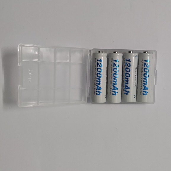 [Beston-2A-1200mAh] Bộ 4 pin sạc AA Beston 1200mAh 2A BH 12 Tháng