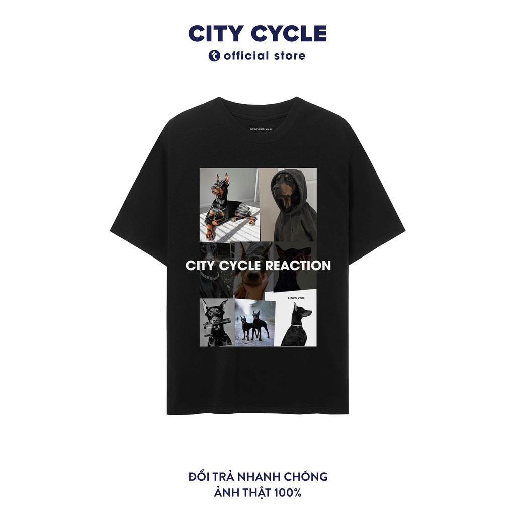 Áo thun nam nữ Reaction City Cycle - áo thun tay lỡ unisex Local Brand Đẹp