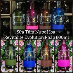 Sữa tắm nước hoa Revitalite 800ml - BX0850