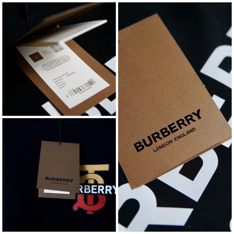 ÁO THUN UNISEX BURBERRY , ÁO THUN BURBERRY Hình TB Basic BIG SIZE
