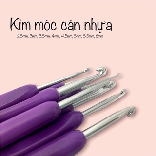 Kim móc cán nhựa nhiều size