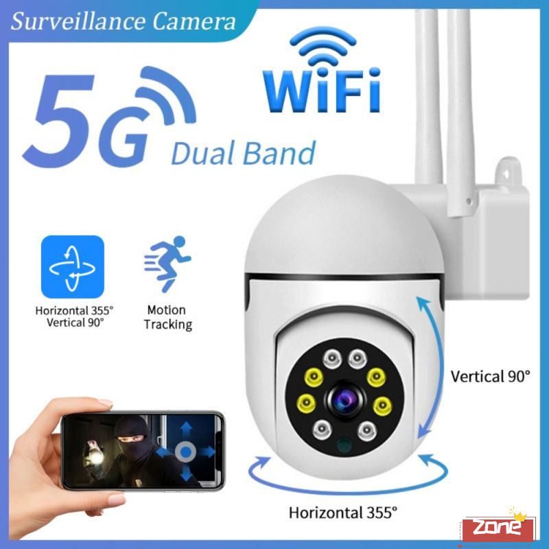 Yoosee 5G Wifi Camera Ip Camera Ban Đêm Mini Ngoài Trời 1080P An Ninh Giám Sát Camera Quan Sát chống Thấm Nước Làm Việc Với Thời Gian Trôi Đi Ứng Dụng Yoosee 'Vùng