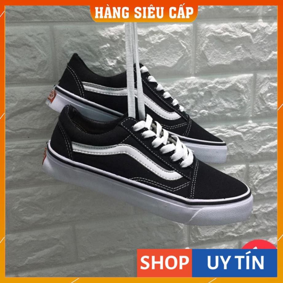 [ Hàng Loại 1 ] - Giày Thể Thao Old Skool Black + Red - Có Video Quay Thật | BigBuy360 - bigbuy360.vn