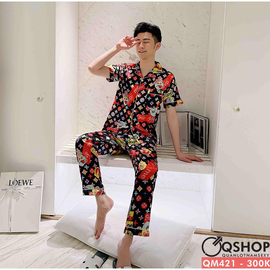 BỘ ĐỒ PIJAMA NAM CAO CẤP QSHOP QM421
