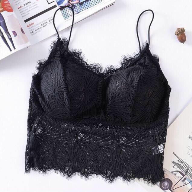 Áo ngực 2 dây ren mềm mịn cao cấp dáng lửng Sexy BRA09