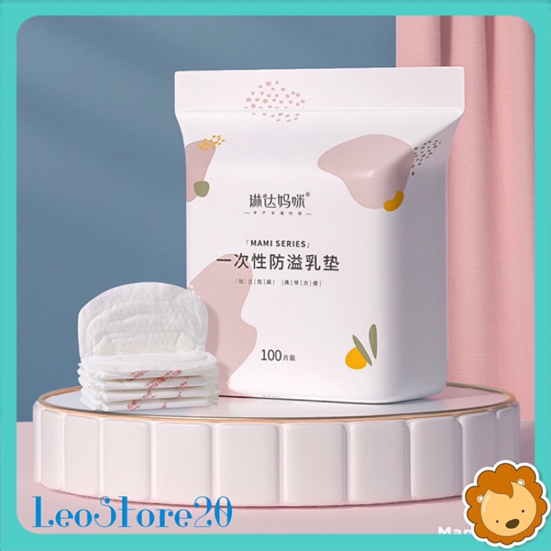 MIẾNG LÓT THẤM SỮA LINDA MAMI (Bịch 100 miếng)