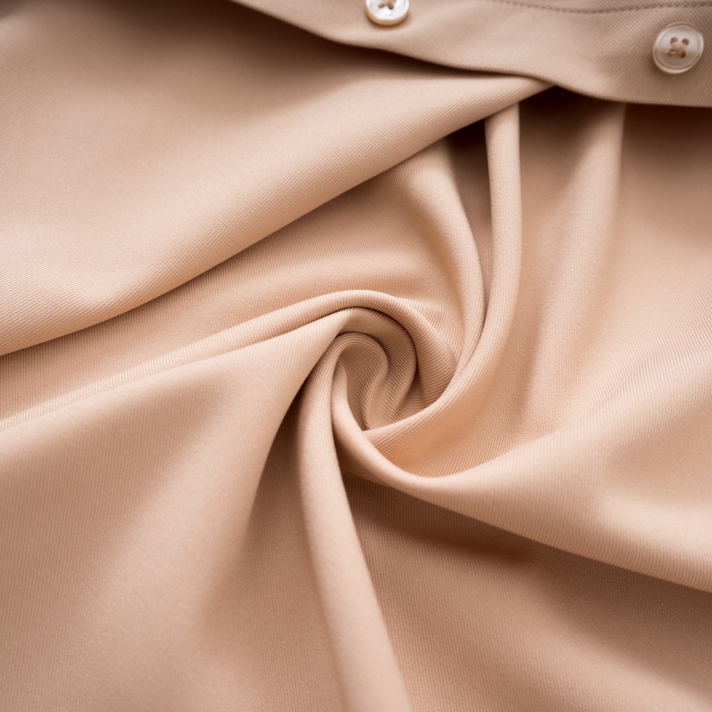 Sơ Mi Nam Tay Dài Nâu Nhạt KENTA SMD0091