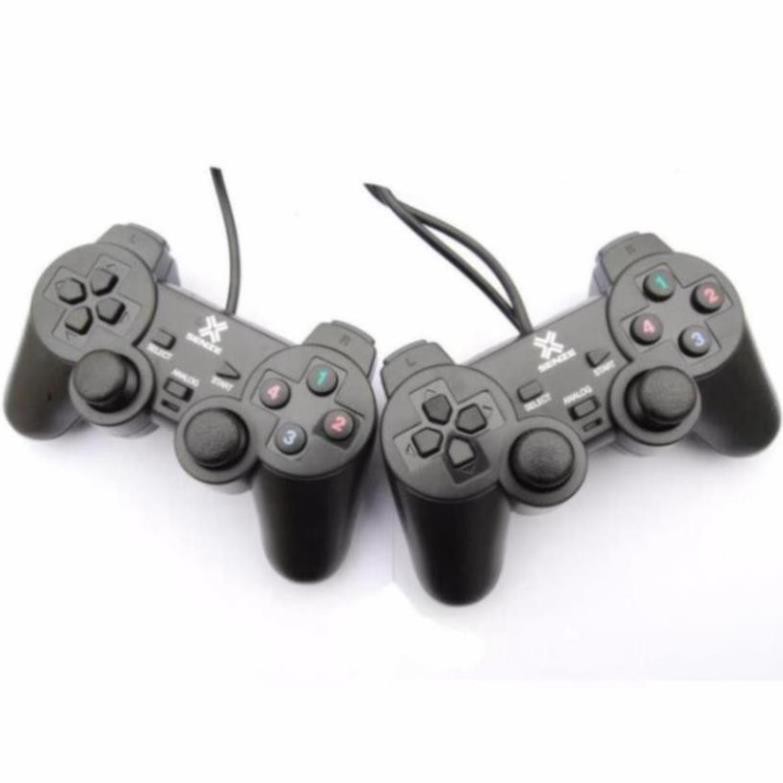 Tay Cầm Game Đôi, Gamepad Senze SZ-702A Có Rung Cổng Usb Cho PC, Laptop