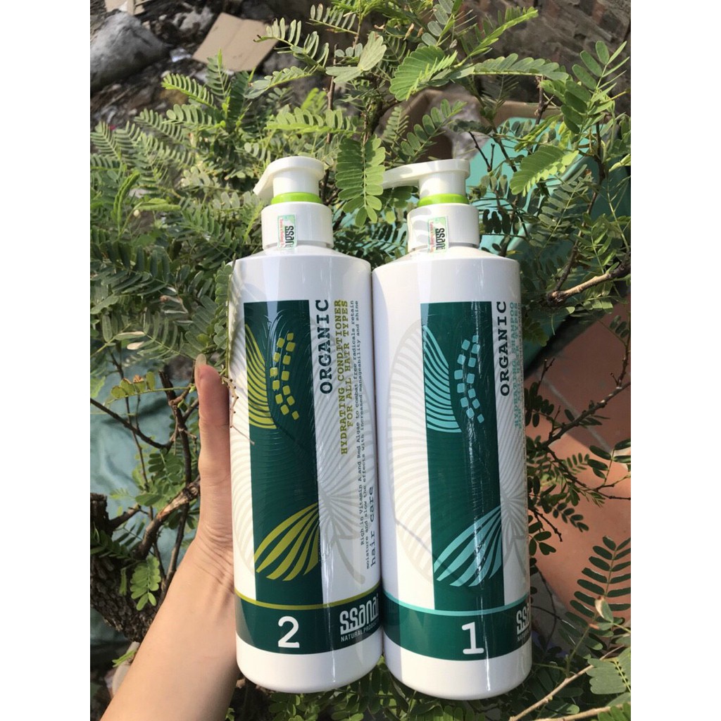 CẶP GỘI  XẢ SSANAI ORGANIC 800ml x2 - SỈLẺLONGBIÊN