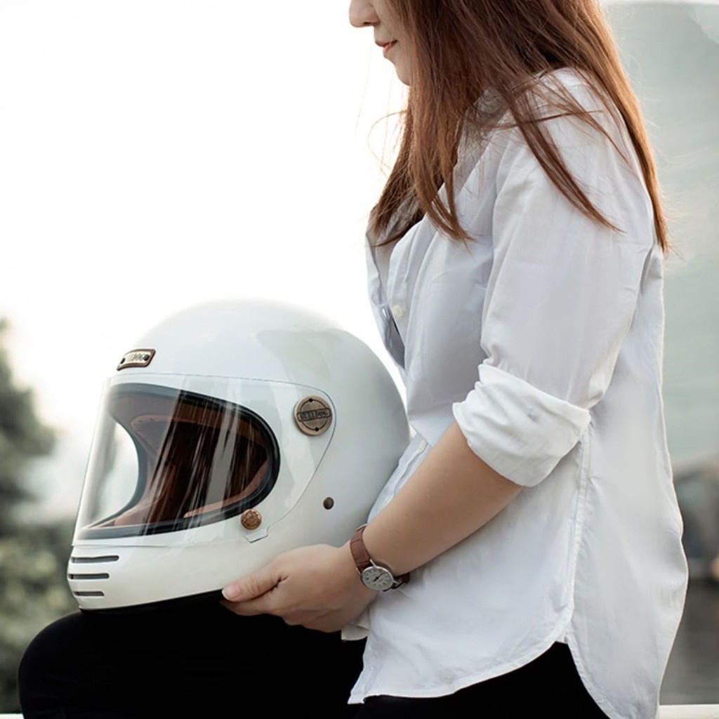 Mũ bảo hiểm Fullface Classic Bulldog Tori