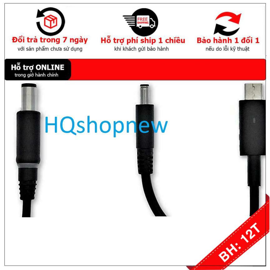 [BH12TH] ⚡️[Sạc zin] Sạc laptop Dell 20V - 6.5A - 130W (5V - 1A) Chân C ZIN