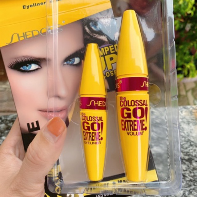 Bộ Đôi Kẻ mắt + Mascara She Does Chính Hãng