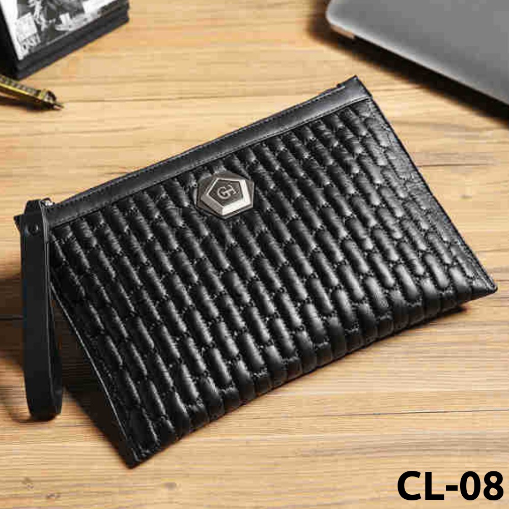 Túi cầm tay CLutch Nam da sần CL-08 - AdamZone