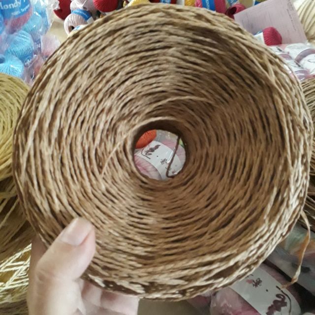 Sợi cói cuộn 100g