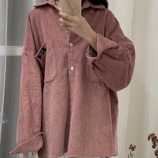 Áo sơ mi nhung tăm Hàn Quốc SM030