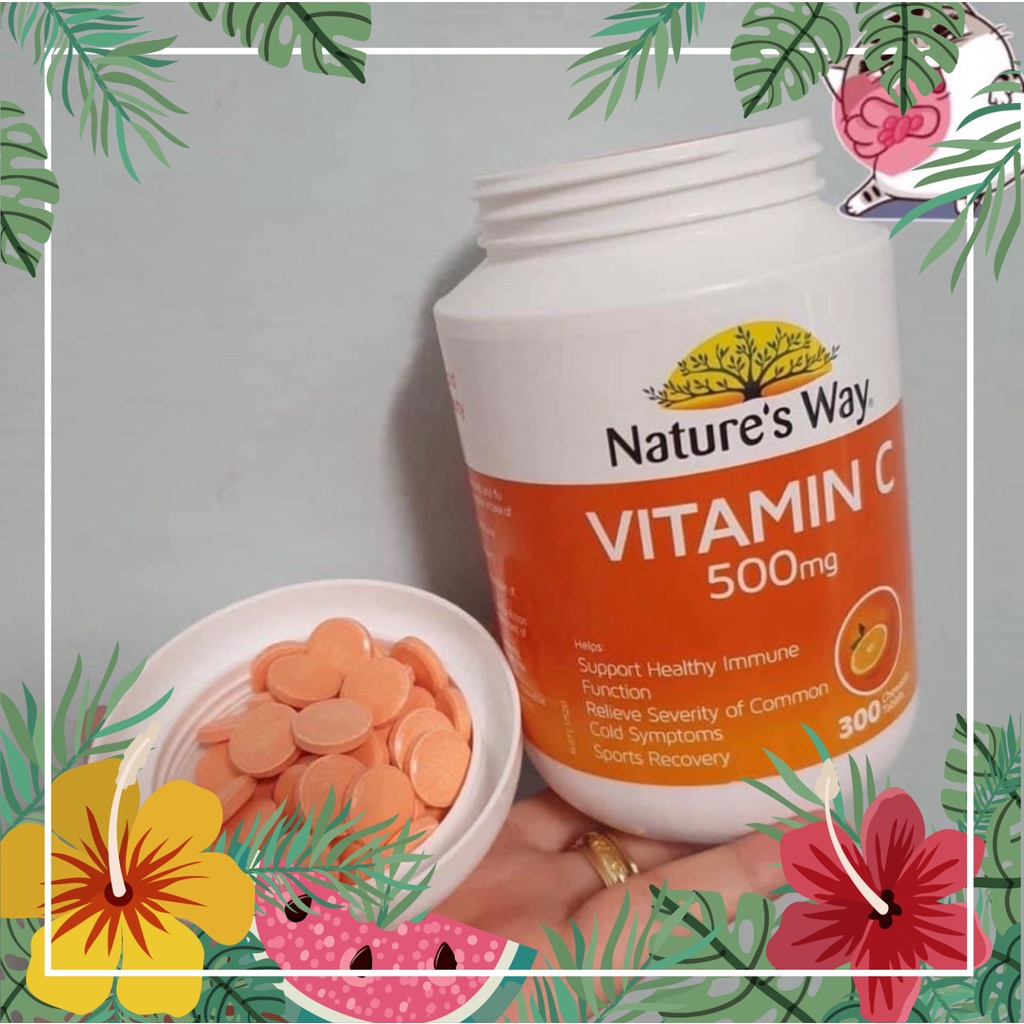 Vitamin C Nature’s Way 300v hàng chính hãng Úc