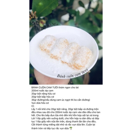 BỘT NĂNG HỮU CƠ THÁI LAN(có gói lẻ)
