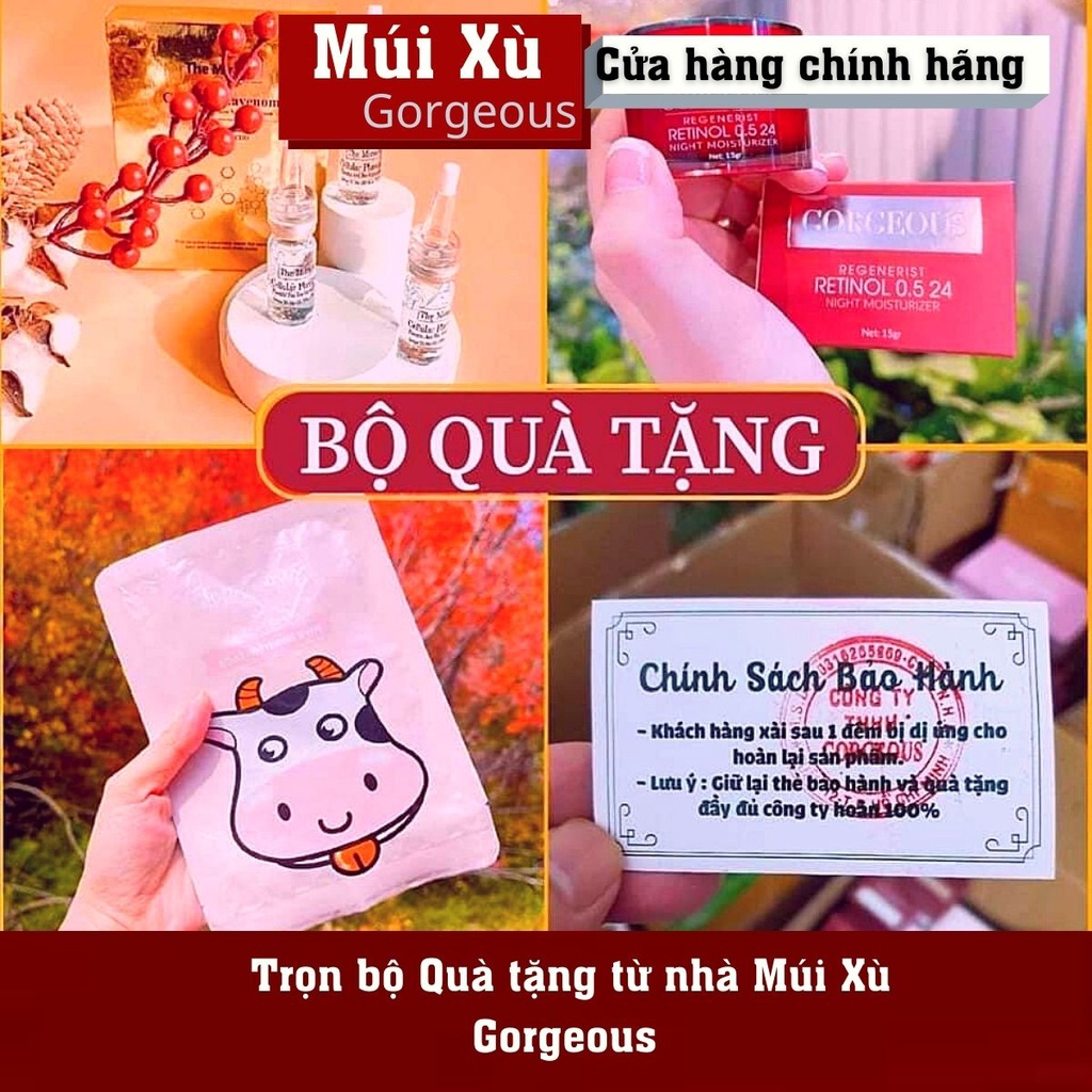 Kem body DưỡngTrắng Da Sữa Bò Múi Xù Gorgeous - Siêu trắng siêu mềm mịn dưỡng thể trắng da toàn thân