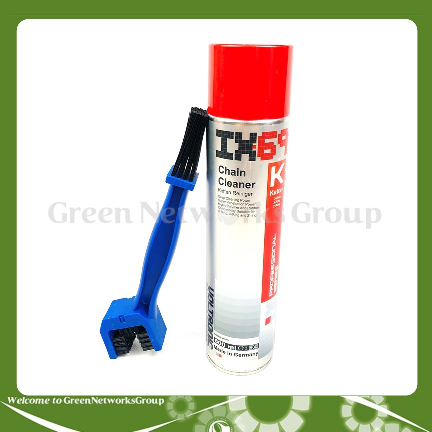 Xịt vệ sinh sên Voltronic IX69 600ml + Bàn chải vệ sinh sên Greennetworks