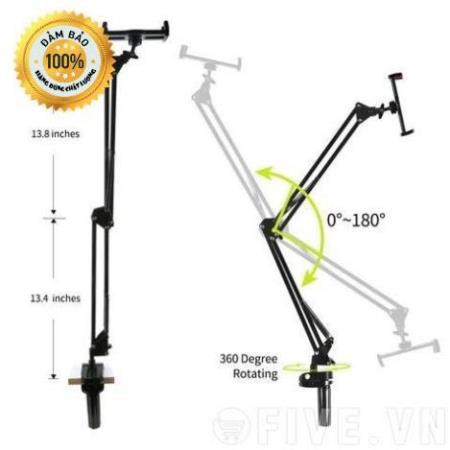 Giá Đỡ Điện Thoại 💖 Free Ship 💖 Giá đỡ điện thoại, máy tính bảng có chân kẹp đầu giường, cạnh bàn | BigBuy360 - bigbuy360.vn