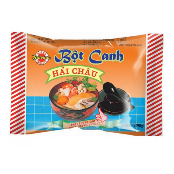 [RẺ VÔ ĐỊCH] BỘT CANH HẢI CHÂU - BỘT CANH IOT HẢI CHÂU GÓI 190G