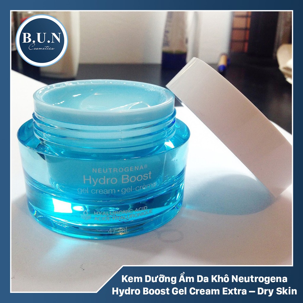 Gel Dưỡng Ẩm Neutrogena Hydro Boost Gel Cream & Neutrogena Aqua Gel / Water Gel Chip Skincare | B.u.n cosmetics