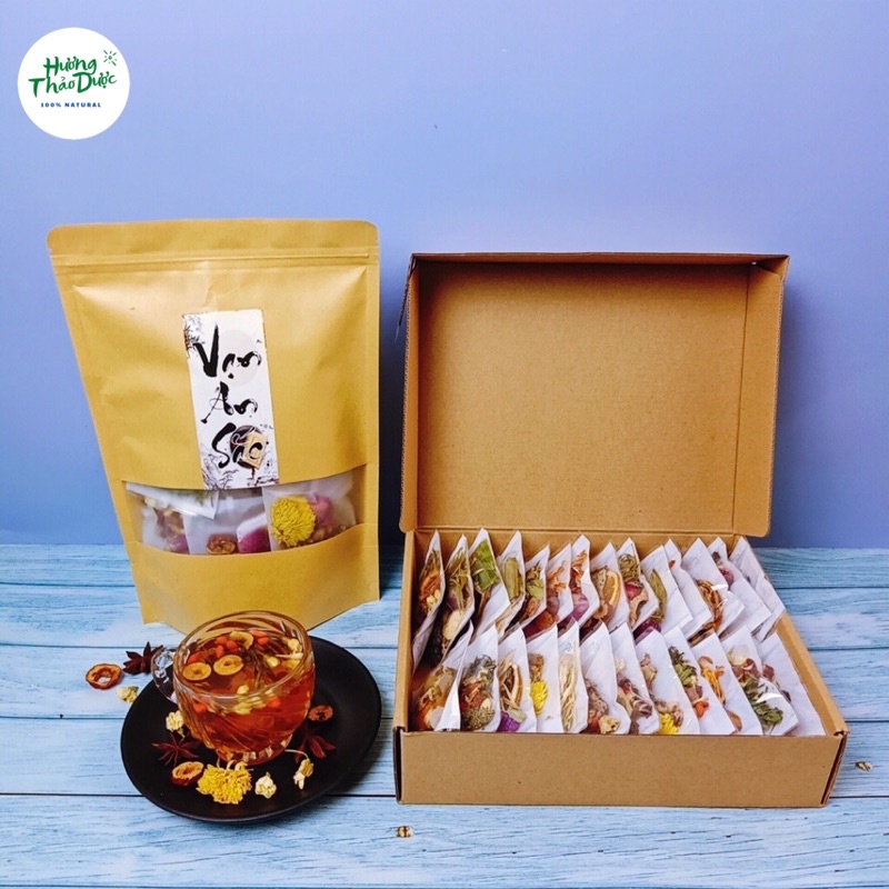 Set 30 Gói Trà Thảo Mộc Mix Vị