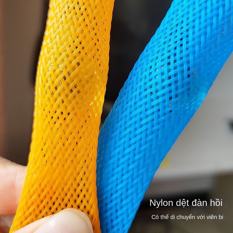 Đồ Chơi Con Quay Dạng Ống Lưới Bện Giảm Căng Thẳng Với Đá Cẩm Thạch squishy