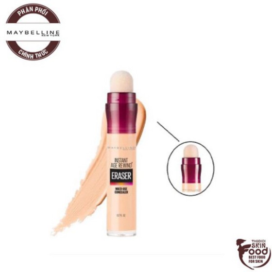 Bút Che Khuyết Điểm Đa Năng Che Phủ Hoàn Hảo Maybelline Instant Age Rewind Eraser H90