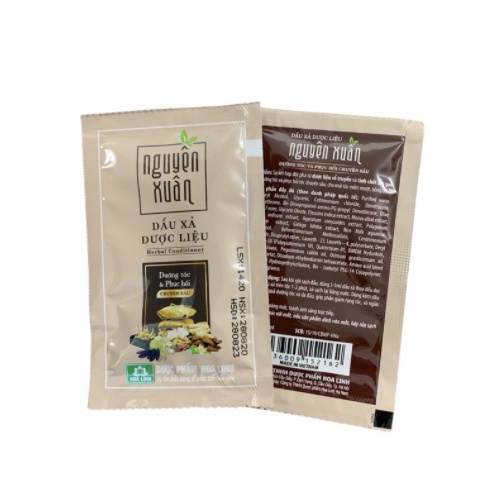 Dầu Xả Dược Liệu Nguyên Xuân Dây 10 Gói