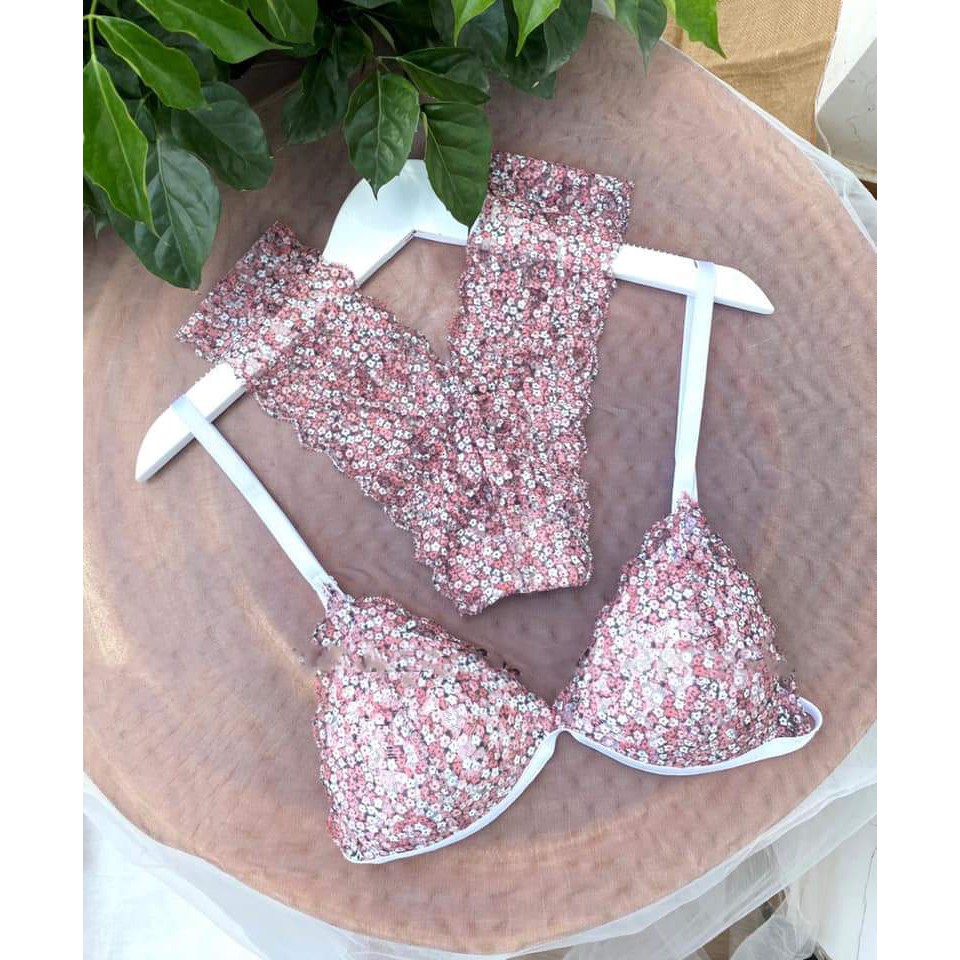 🌻 GIÁ HỦY DIỆT 🌻 Bộ bralette không gọng hoa nhí