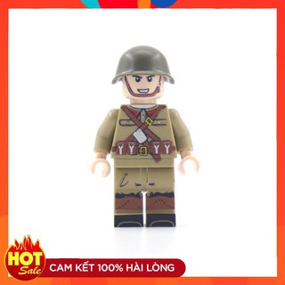 Đồ Chơi  Minifigures Nhân Vật Lính Nga Xô Viết Mẫu Mới Ra