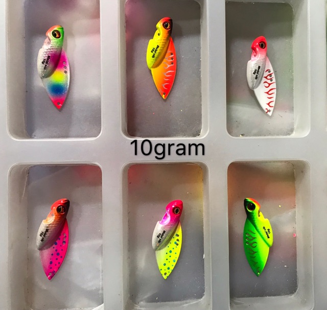 Combo cá sắt (6 con) 10gram Lưỡi BKK 4X số 8 (12 cái)