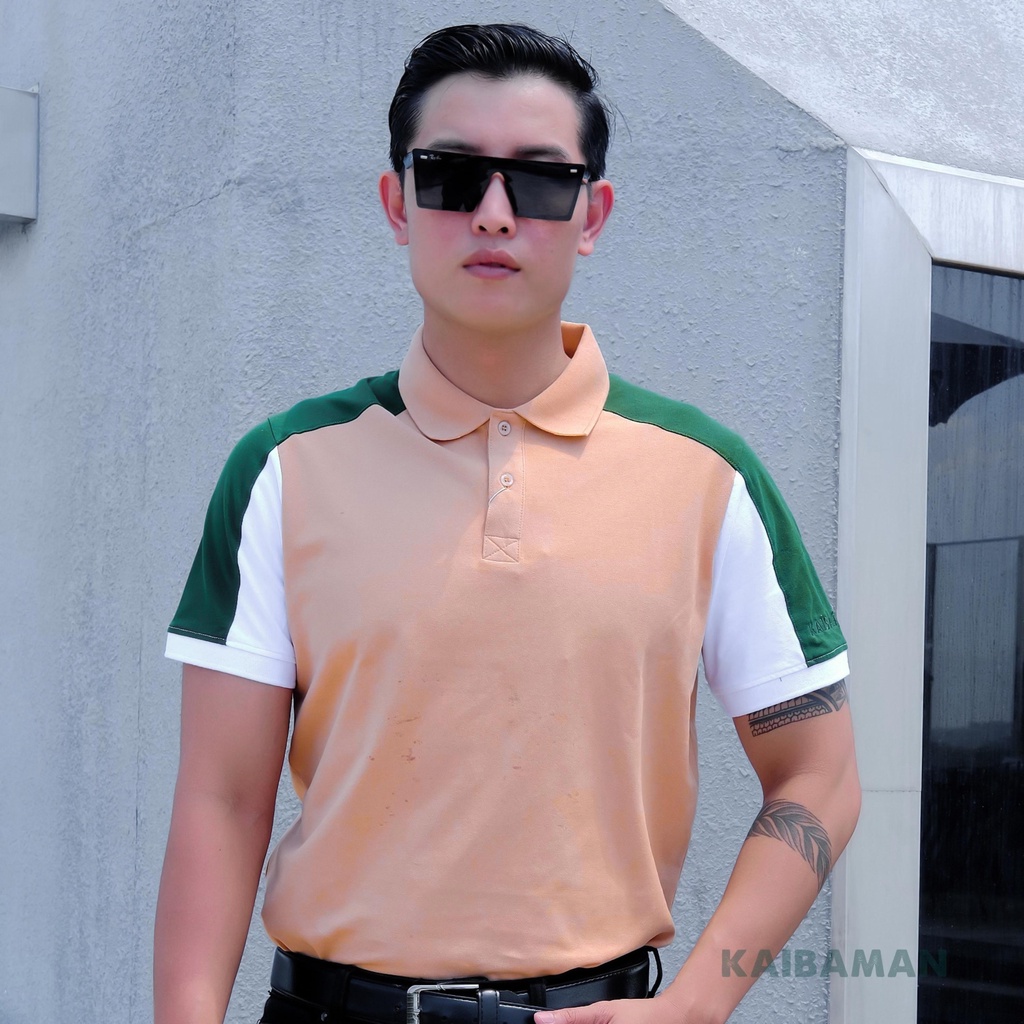 Áo Polo Nam Cổ Bẻ Regular , Áo Thun Nam Kaibaman Vải Cá Sấu Cotton Cao Cấp Với 4 Gam Màu - Kaibaman Store
