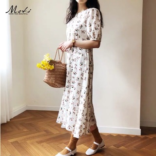[Order] Váy hoa nhí chiết eo