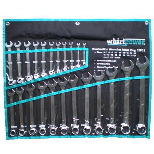 Bộ cờ lê vòng miệng 23 chi tiết (6,7,8,9,10,11,12,13,14,15,16,17,18,19,20,21,22,23,24,25,27,30,32 mm