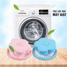 Phao Lọc Cặn Bẩn Máy Giặt Thông Minh - Túi Lọc Lông Tóc Trong Máy Giặt Hình Hoa Bắt Mắt