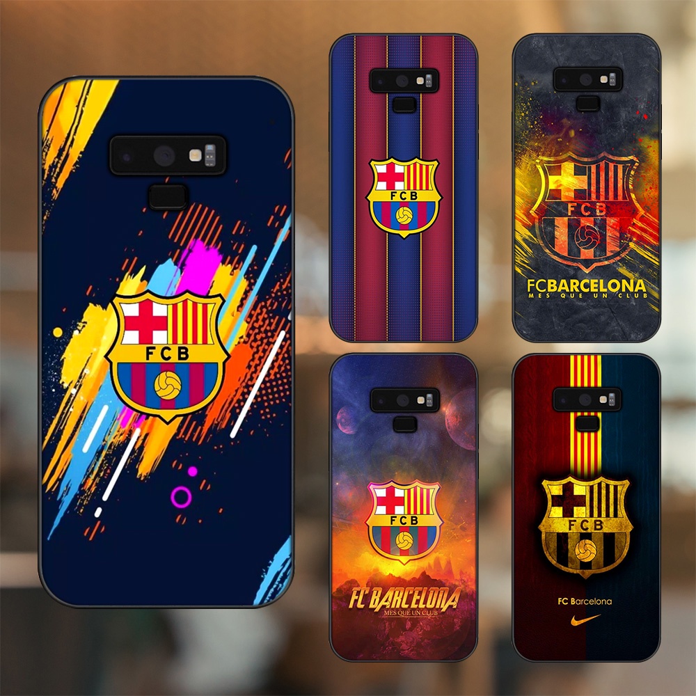 Ốp lưng Samsung Note 9 viền đen in hình Barcelona Barca