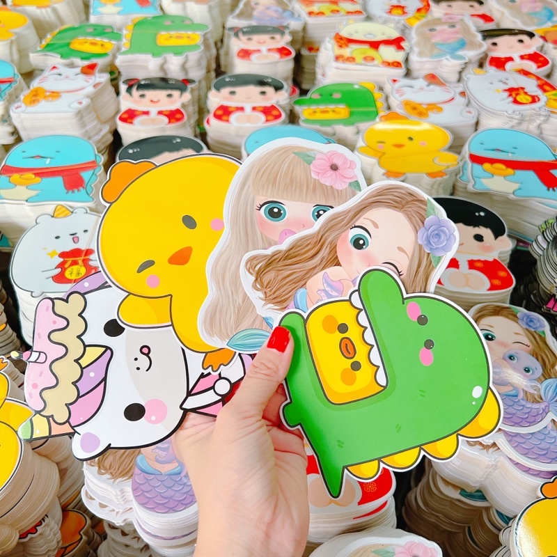 10 bao lì xì chibi 2023 xinh xắn đáng yêu giá cạnh tranh hàng loại 1