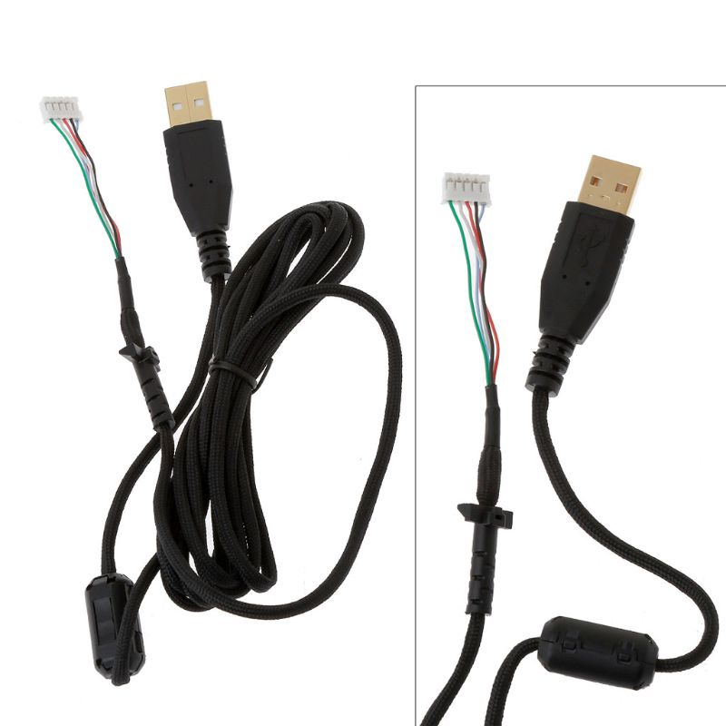 Dây Cáp Chuột USB Thay Thế Bằng Nylon Màu Đen Cho G102 G PRO