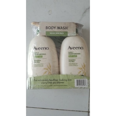 Sữa tắm Aveeno DAILY MOISTURIZING Nourishes Dry Skin 975ml 1 chai lẻ
