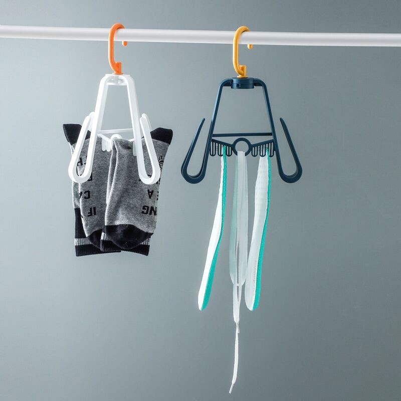 [MẪU MỚI] MÓC PHƠI GIÀY 4 CHẤU XOAY 360 ĐỘ THÔNG MINH