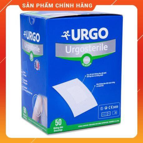 BĂNG DÁN CÓ GẠC URGOSTERILE 53X70MM (combo 10 miếng)