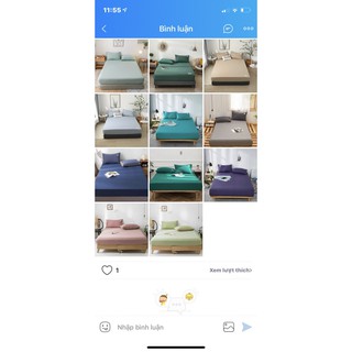set ga gối cotton tici