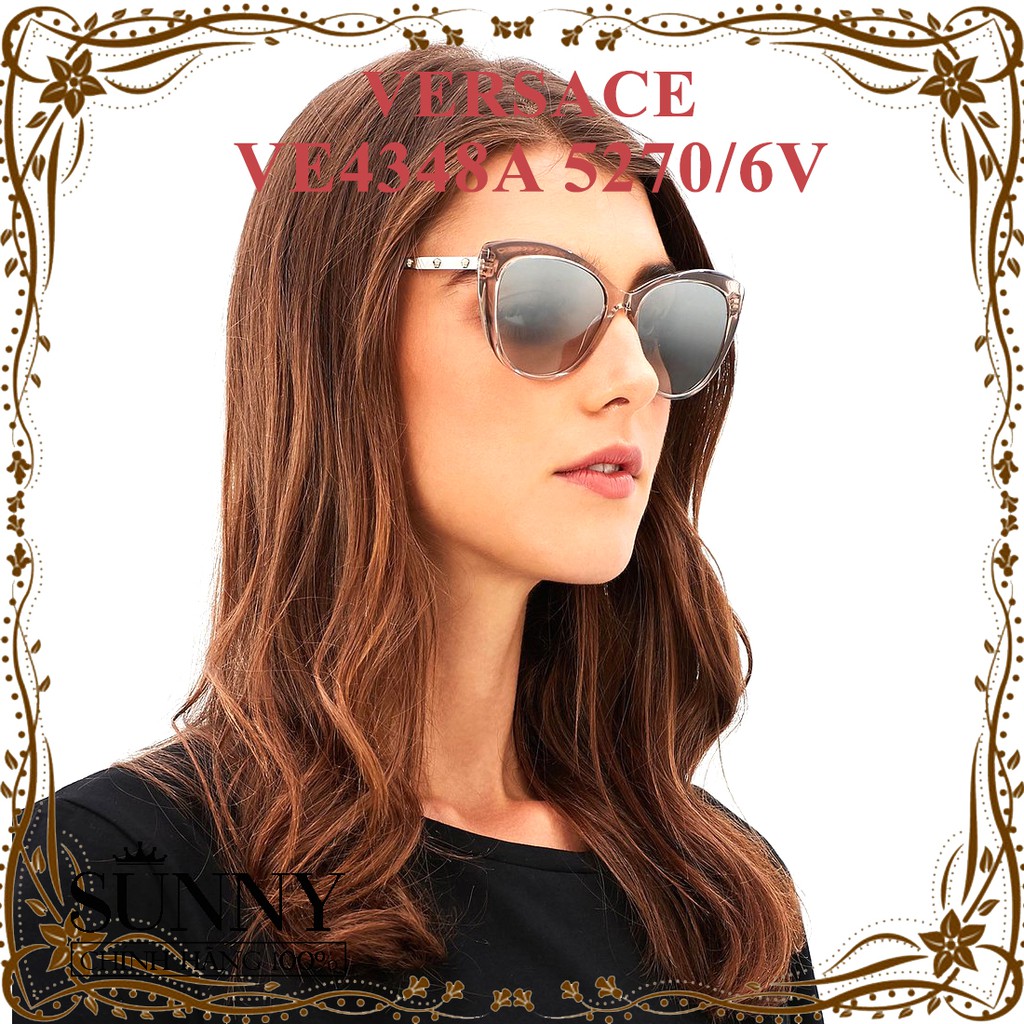 Kính mát chính hãng nam nữ Versace VE2196B 1412/8Z màu sắc thời trang, thiết kế dễ đeo bảo vệ mắt