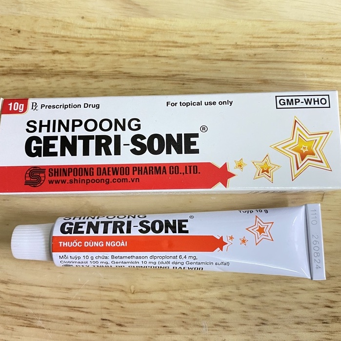 Kem Gentrison lọ 10g