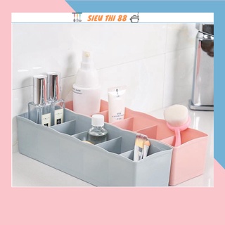 Khay nhựa 5 ngăn đựng đồ lót, tất, vớ tiện dụng 88102 siêu thị 88