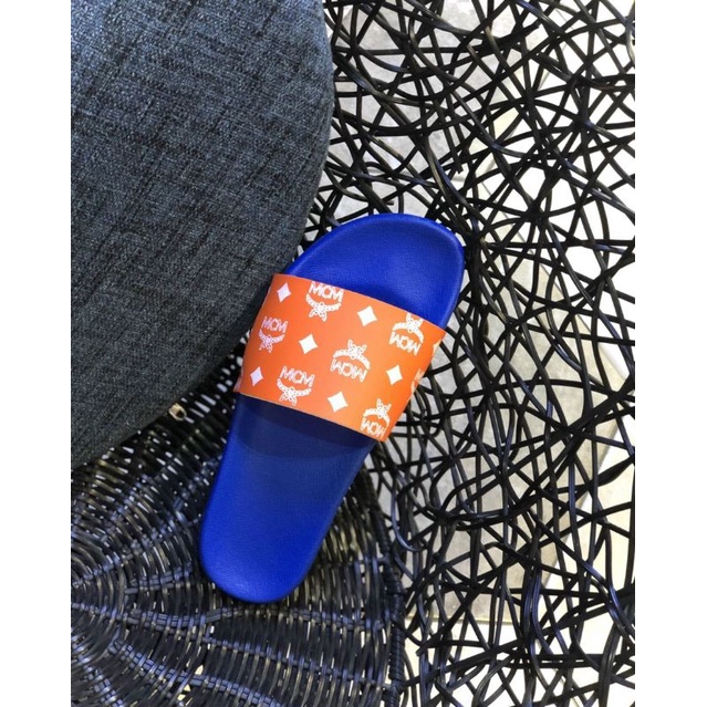 Dép quai ngang nam thời trang cao cấp Full box MCM