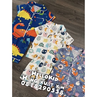 Bộ ngủ cài cúc cho bé